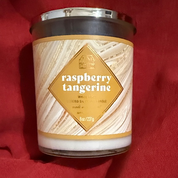 2 Bath & Body Works Raspberry Tangerine and Pink Lavender & Espresso Candles - Picture 5 of 7